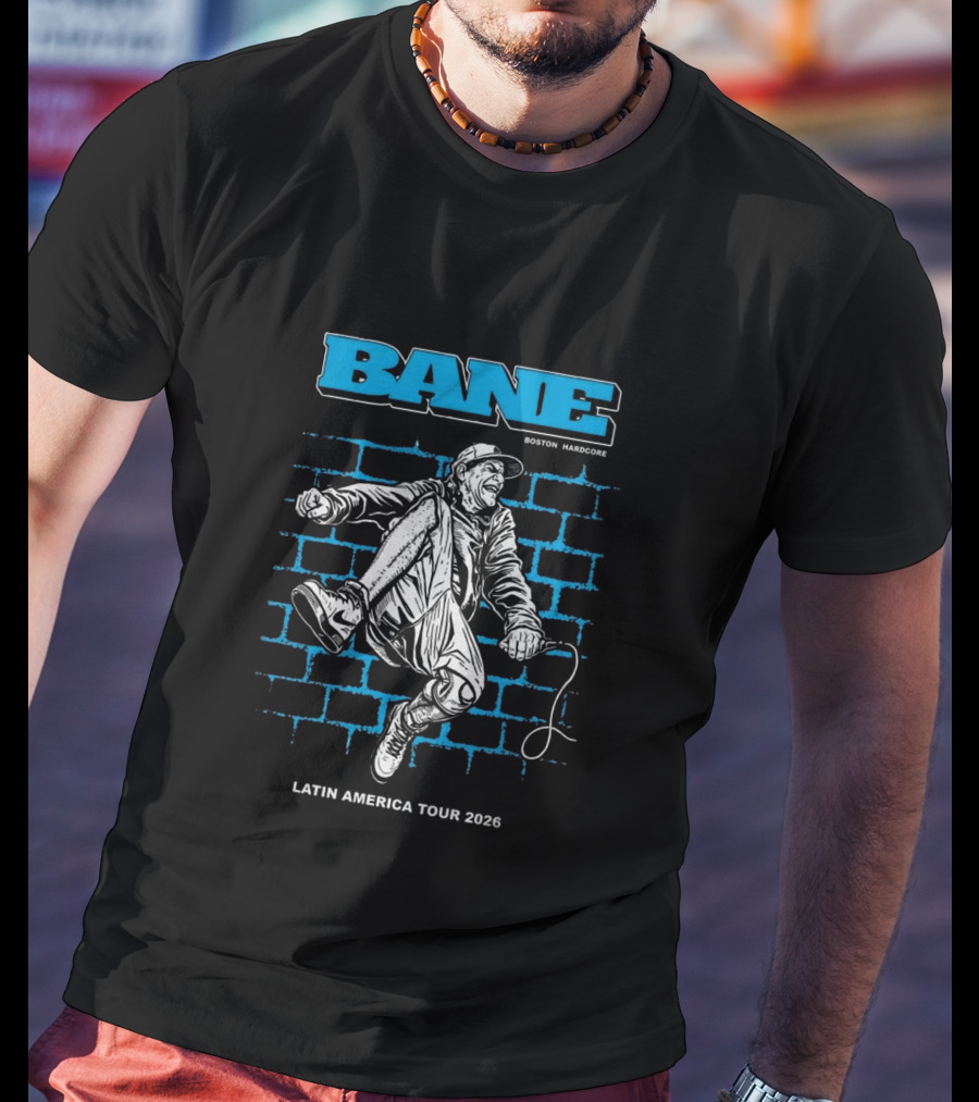 Bane Boston Hardcore Latin America Tour 2026 Jumper T-Shirt