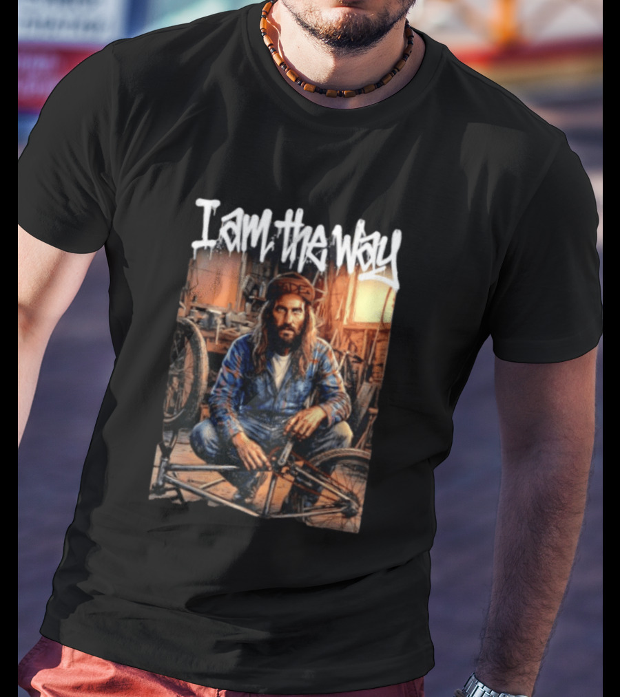 Bicycle Repairman I Am The Way Ride Mechanic Scene T-Shirt