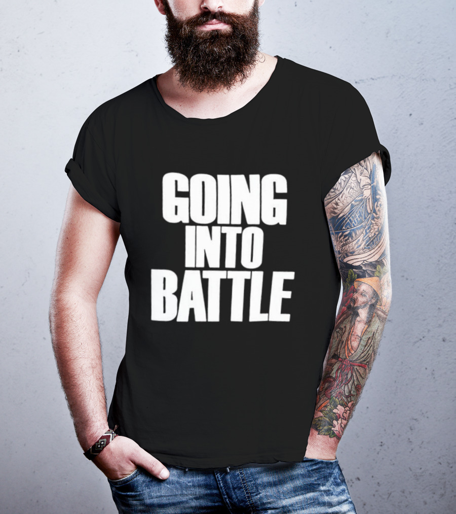 Cleveland Basketball Going Into Battle On The Shoulders Of The King 2 Sided T-Shirt