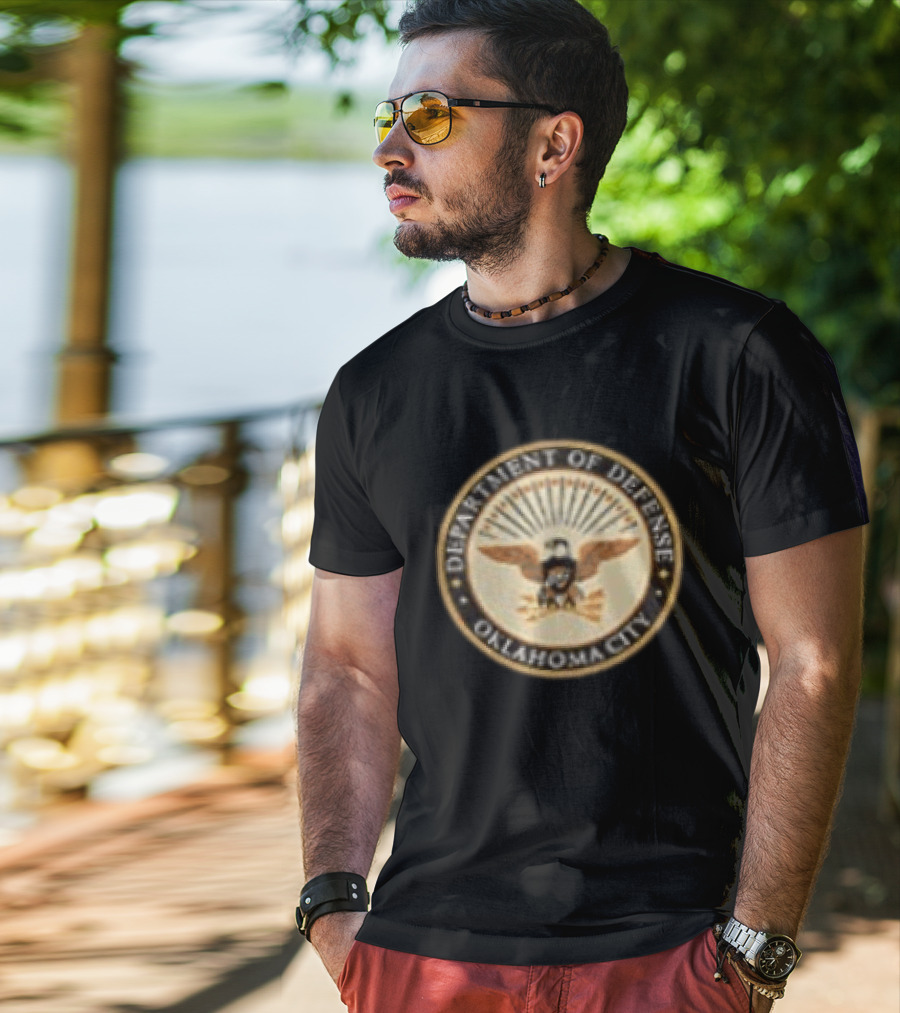 Secretary Of Defense Department Of Oklahoma City Alex Caruso Two Sided T-Shirt