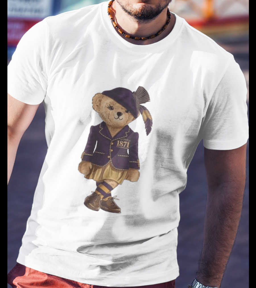 Alcorn State Polo Bear 1871 Lady Edition HBCU Fashion T-Shirt