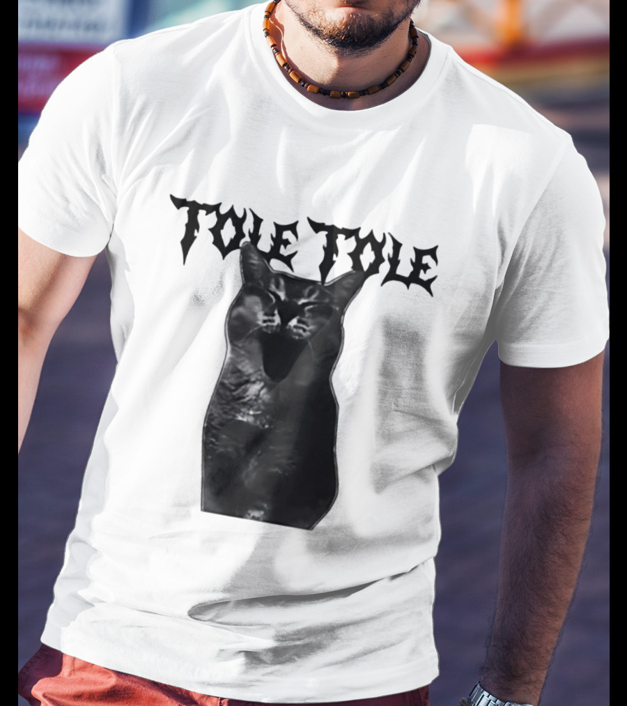 TOLE TOLE Black Cat T-Shirt