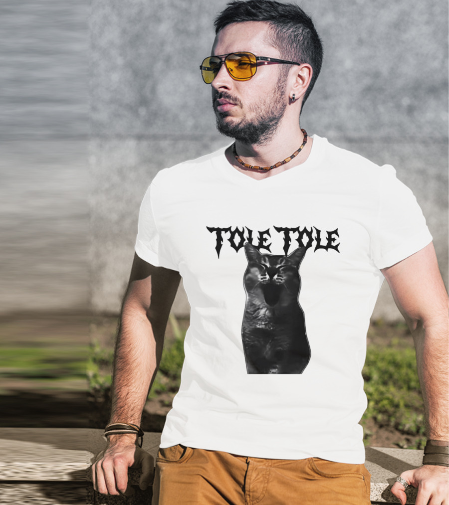 TOLE TOLE Black Cat T-Shirt