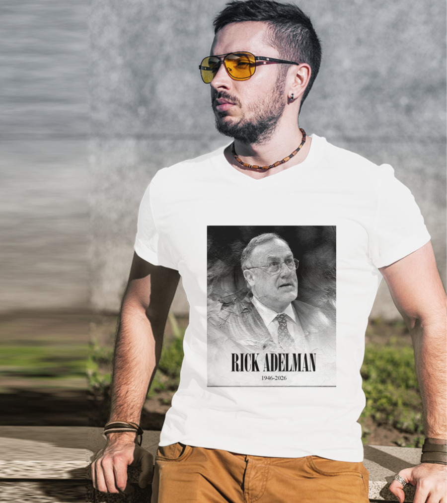 Rick Adelman 1946 2026 NBA Coach Hall Of Famer T-Shirt