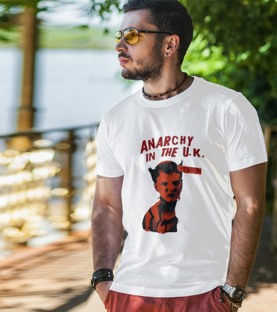 Anarchy In The UK Sex Pistols Punk Aesthetic T-Shirt