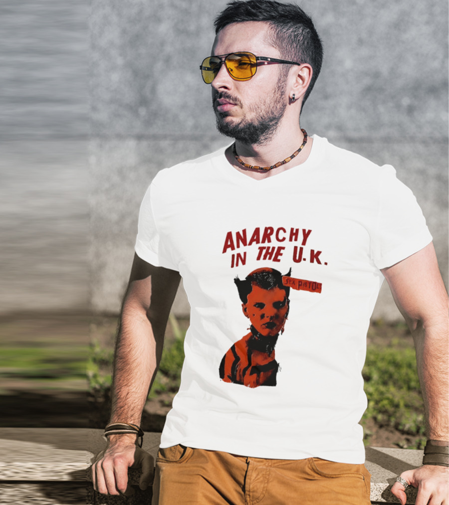 Anarchy In The UK Sex Pistols Punk Aesthetic T-Shirt