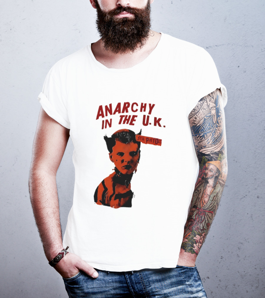 Anarchy In The UK Sex Pistols Punk Aesthetic T-Shirt