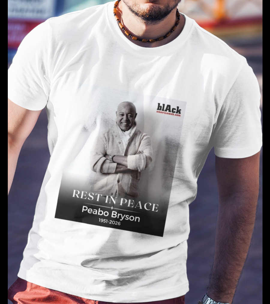 Rest In Peace Peabo Bryson 1951 2026 Singer Songwriter Beautiful Ballads T-Shirt