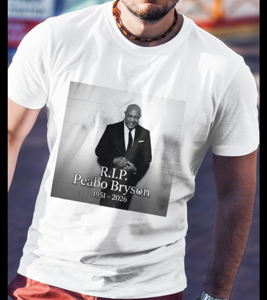 R.I.P. Peabo Bryson 1951 2026 R&B Legend Of Beauty And The Beast A Whole New World T-Shirt