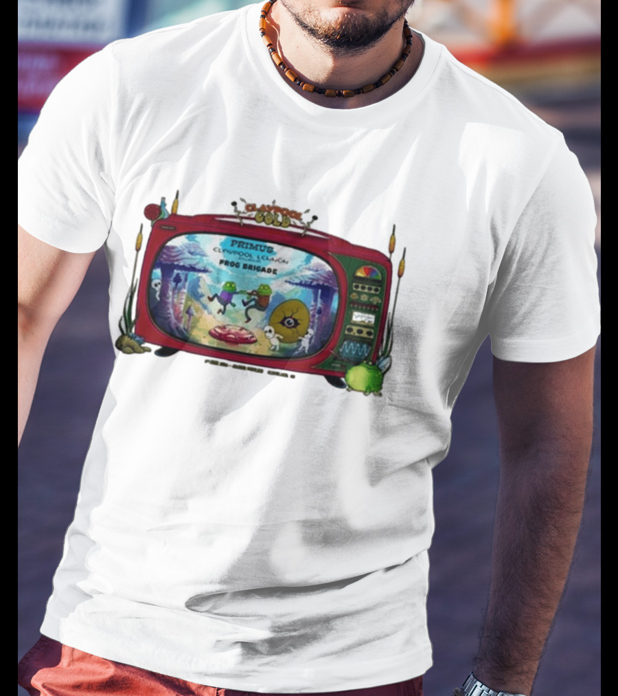 Primus Claypool Lennon Delirium Frog Brigade Cleveland June 2 2026 T-Shirt