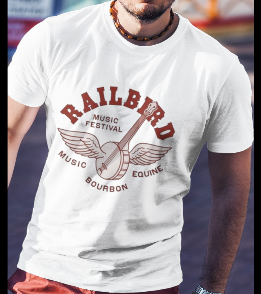 Railbird Music Festival 2026 Music Bourbon Equine T-Shirt