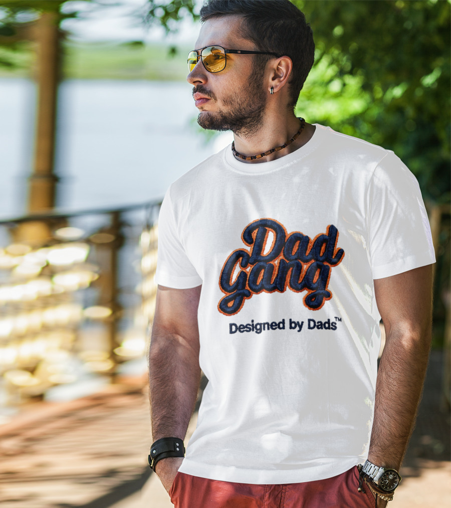 2026 Detroit Tigers Dad Gang Hat Giveaway Dad Gang Designed By Dads T-Shirt
