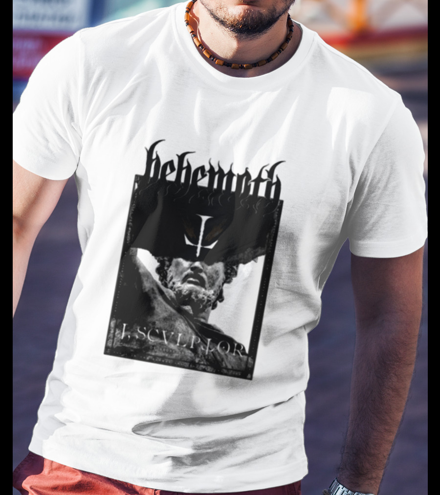 Behemoth I Sculptor Of Aeons And Worlds Statue Of Power T-Shirt