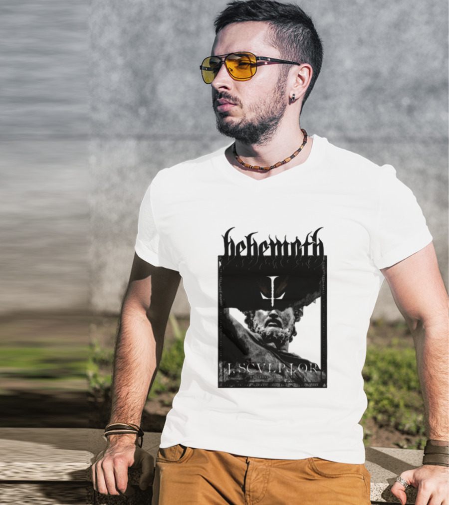 Behemoth I Sculptor Of Aeons And Worlds Statue Of Power T-Shirt