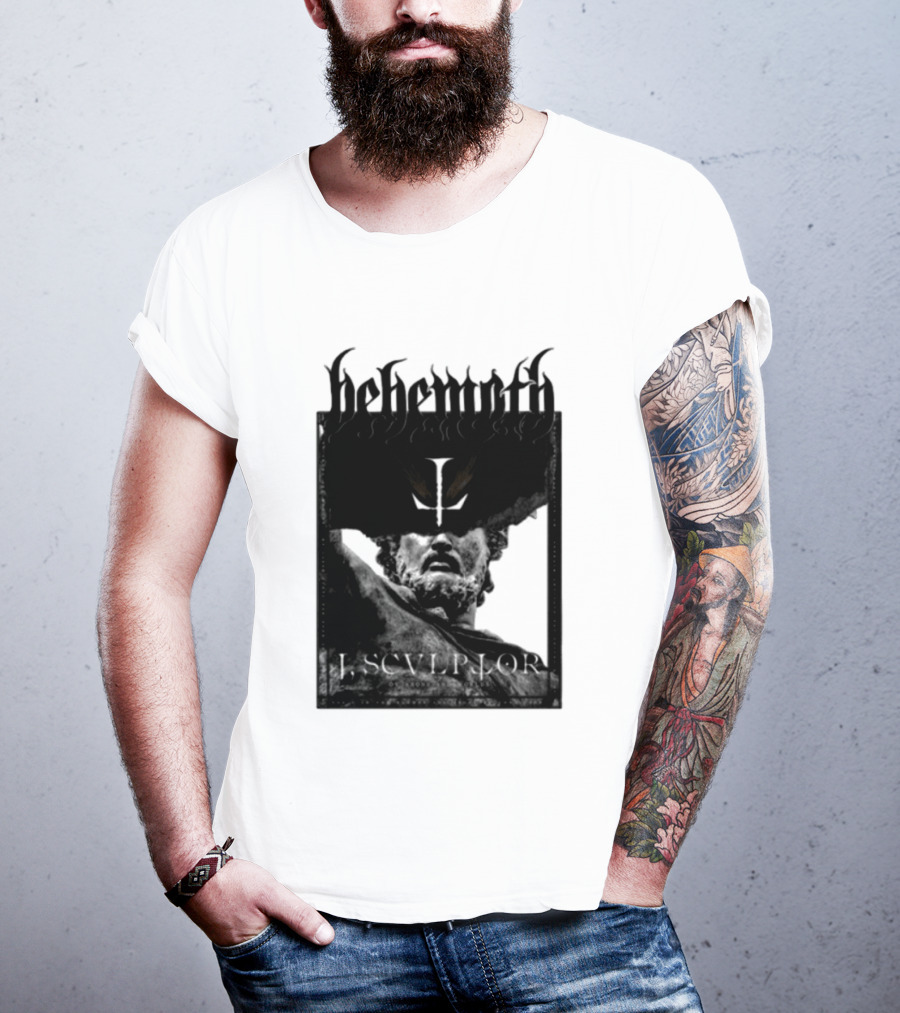 Behemoth I Sculptor Of Aeons And Worlds Statue Of Power T-Shirt