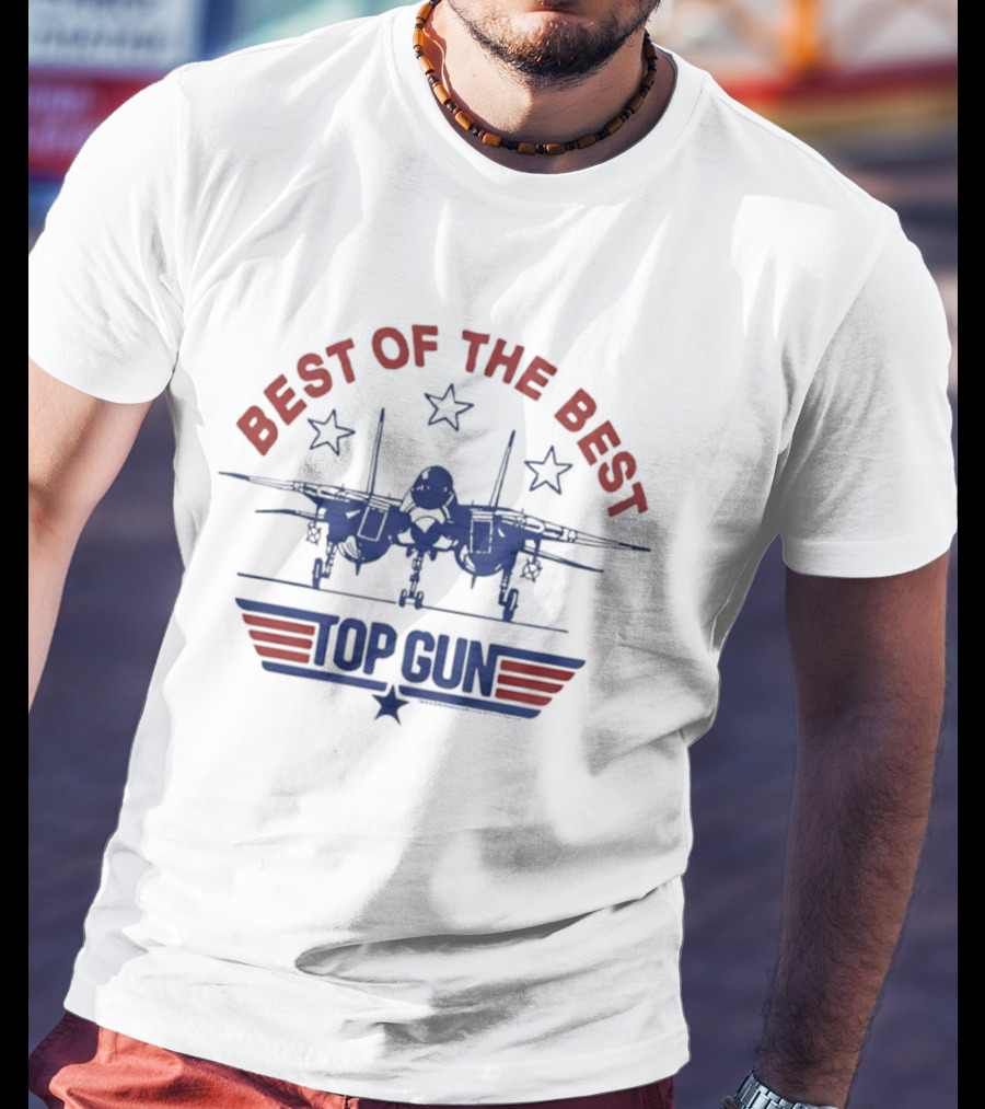 Best Of The Best Jet Fighter Top Gun F 14 Stars T-Shirt