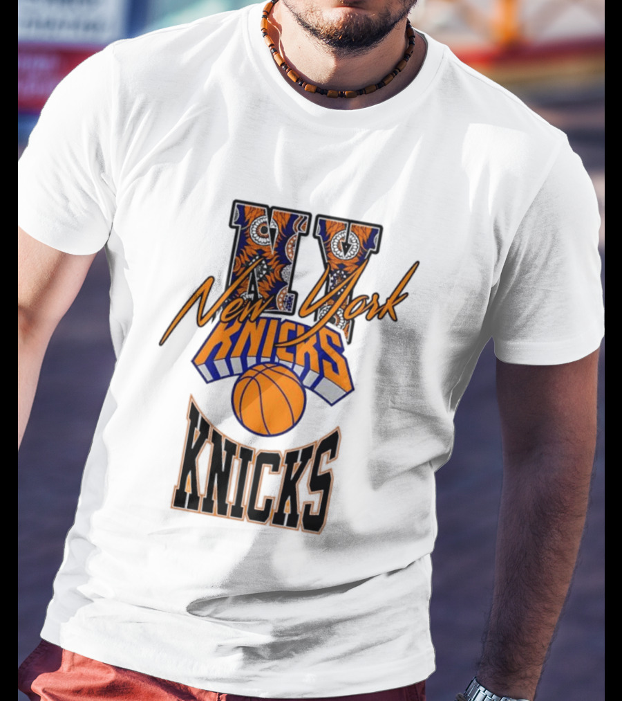 New York Knicks NY Basketball Team Fan Merchandise T-Shirt