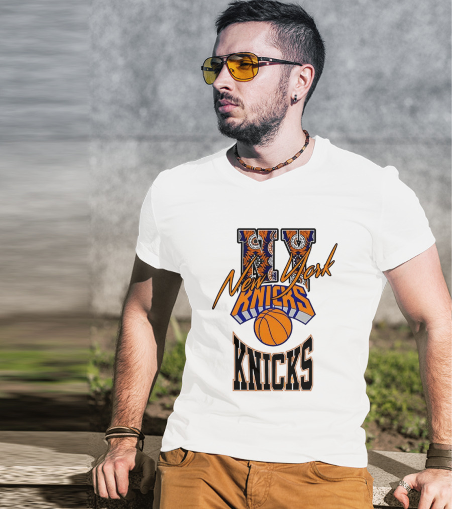New York Knicks NY Basketball Team Fan Merchandise T-Shirt