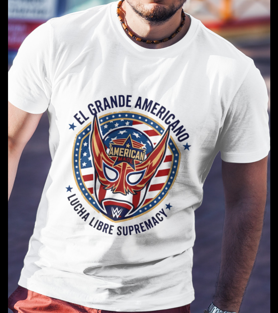 El Grande Americano American Made Lucha Libre Supremacy T-Shirt