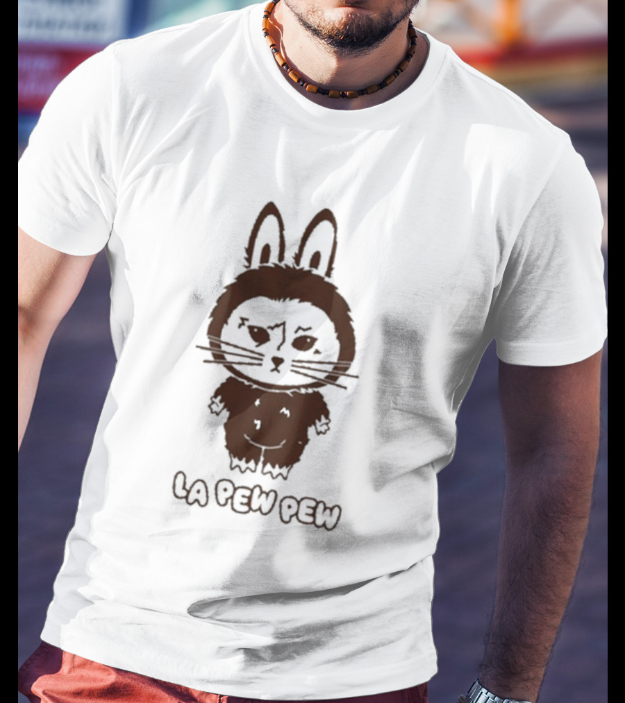 La Pew Pew Heavyweight Bunny T-Shirt