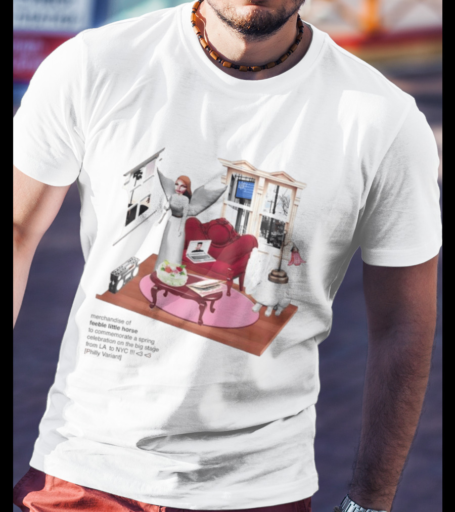 Feeble Little Horse Merchandise Spring Celebration Big Stage Collage T-Shirt
