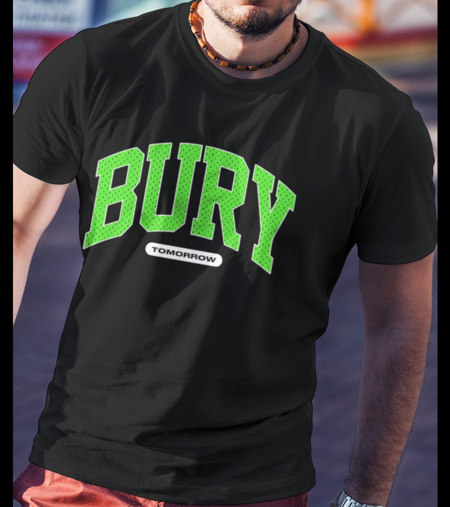 Bury Tomorrow Green Sports Jersey T-Shirt