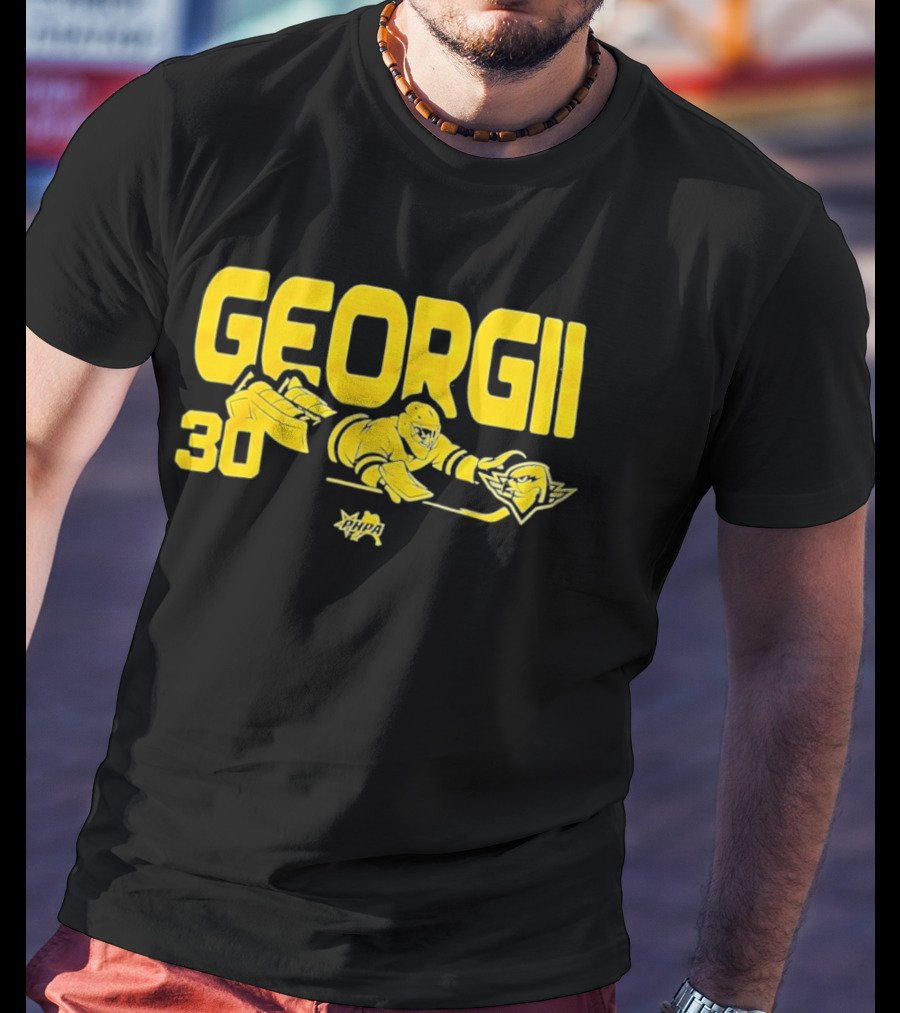 Georgii Romanov 30 Springfield Thunderbirds Hockey Player T-Shirt