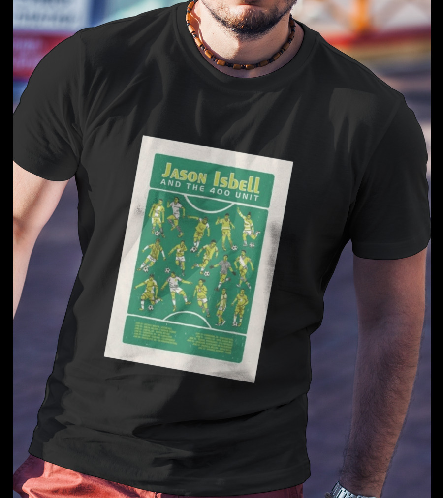 Jason Isbell And The 400 Unit Soccer UKEU Tour 2026 Dates T-Shirt