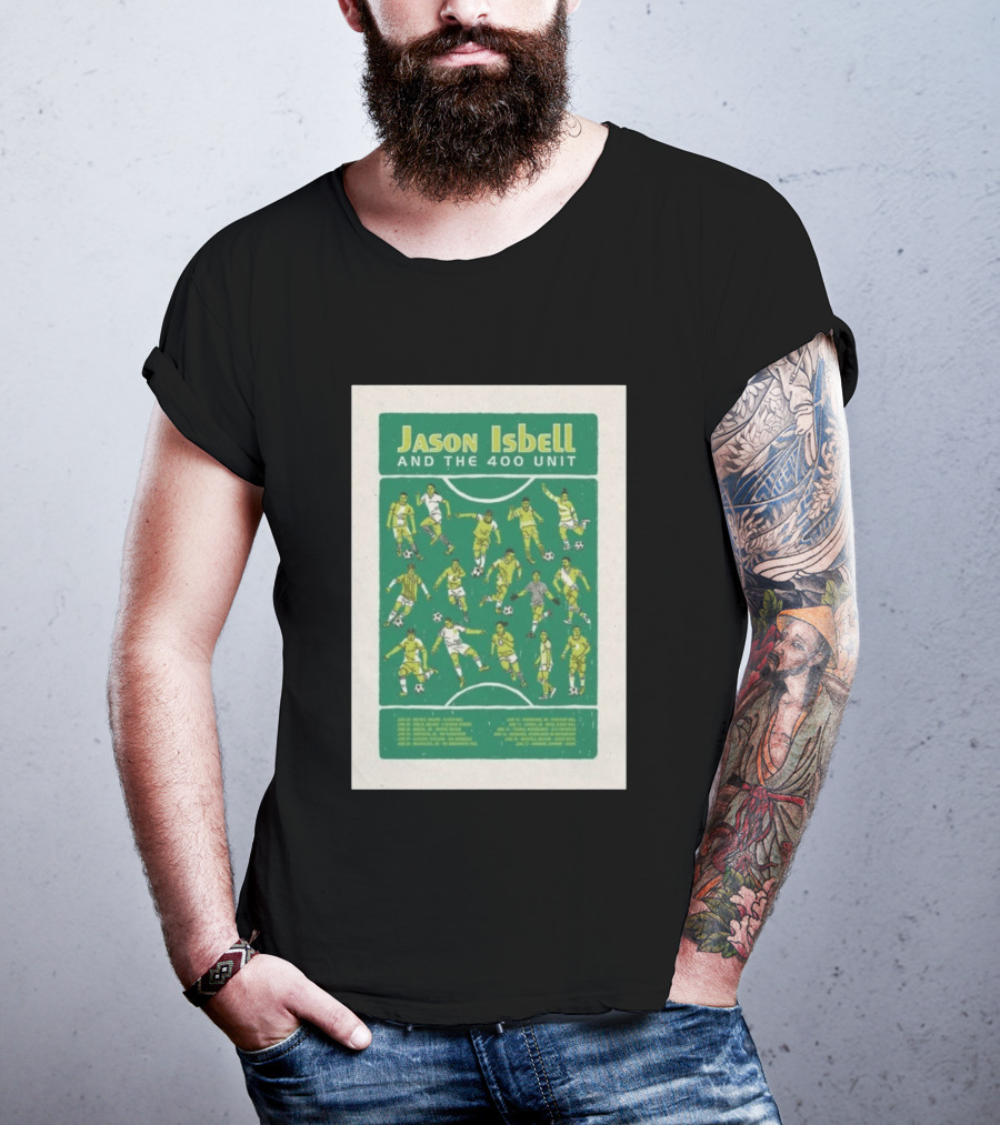 Jason Isbell And The 400 Unit Soccer UKEU Tour 2026 Dates T-Shirt