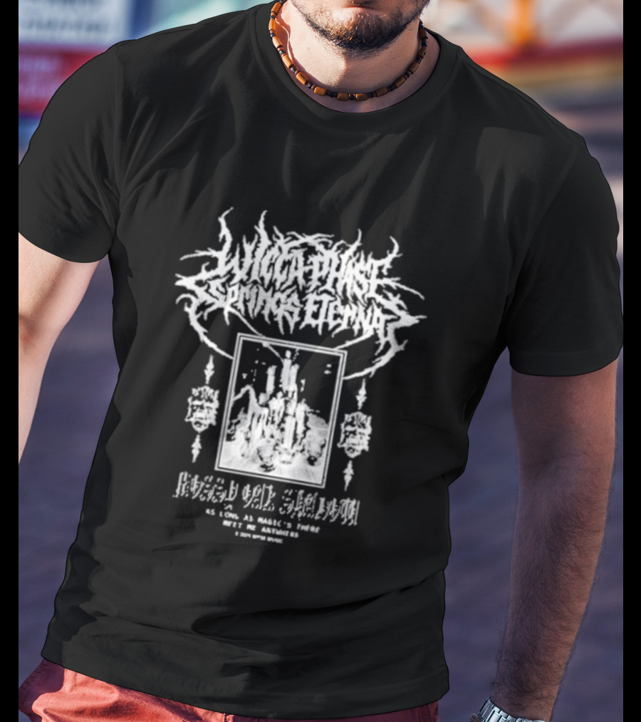 Wiccaphase Shadow Altar Blessed Be The Altar With Love And Sweet Tears T-Shirt