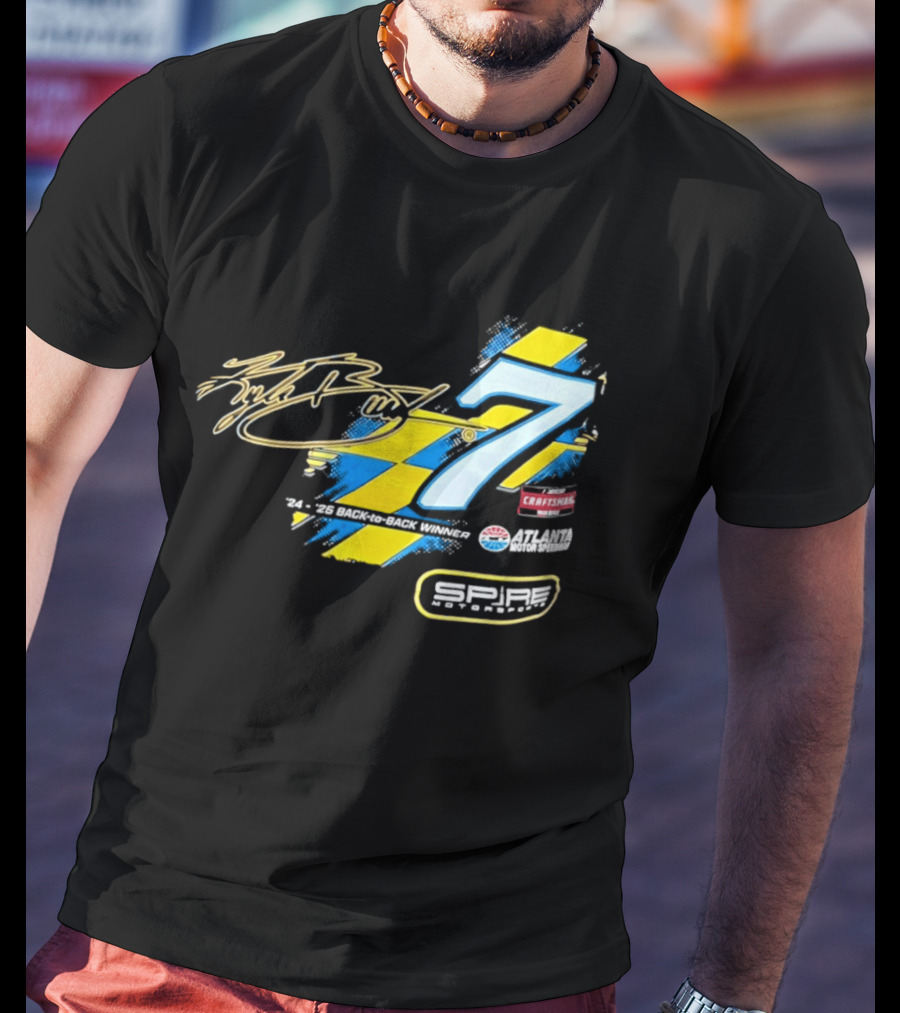 Kyle Busch Signature 7 Spire Motorsports Craftsman Atlanta Motor Speedway T-Shirt
