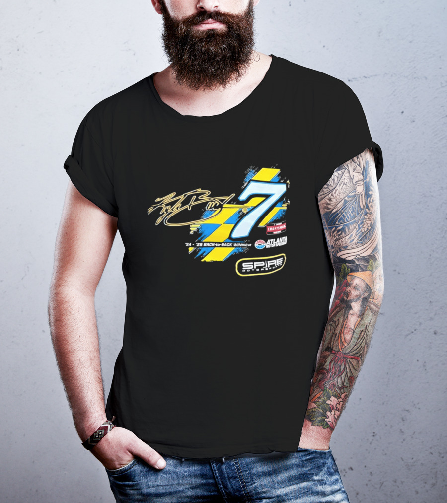 Kyle Busch Signature 7 Spire Motorsports Craftsman Atlanta Motor Speedway T-Shirt