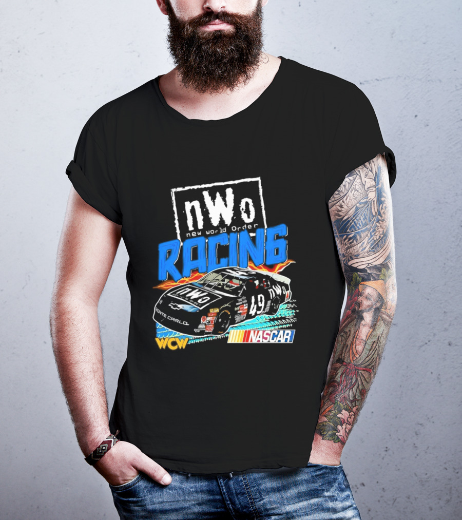 WCW NASCAR NWo Racing Kyle Petty 49 Chevrolet Monte Carlo T-Shirt