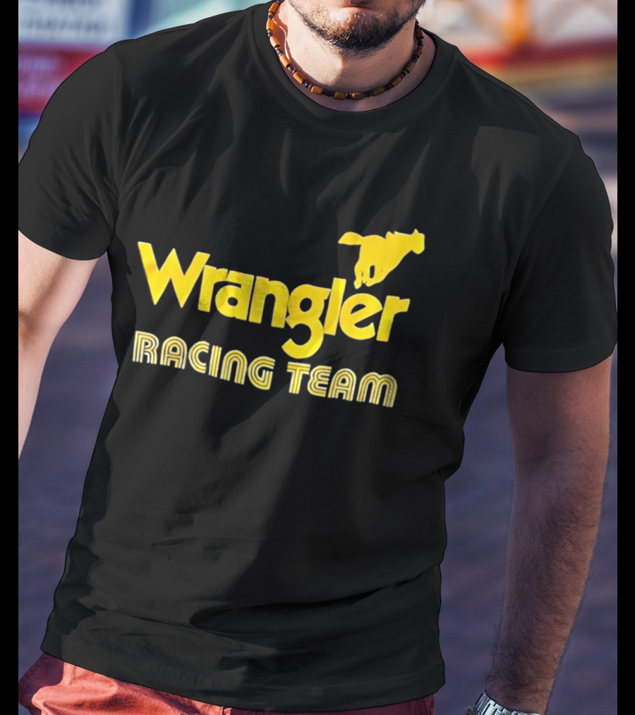Wrangler Racing Team NASCAR Vintage Mustang T-Shirt