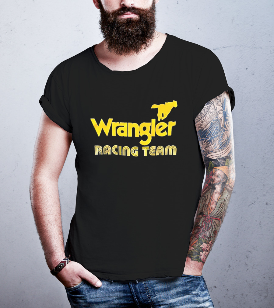 Wrangler Racing Team NASCAR Vintage Mustang T-Shirt