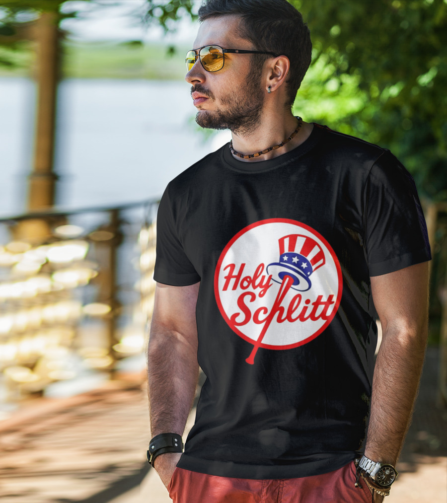 Holy Schlitt Cam Schlittler Yankees T-Shirt