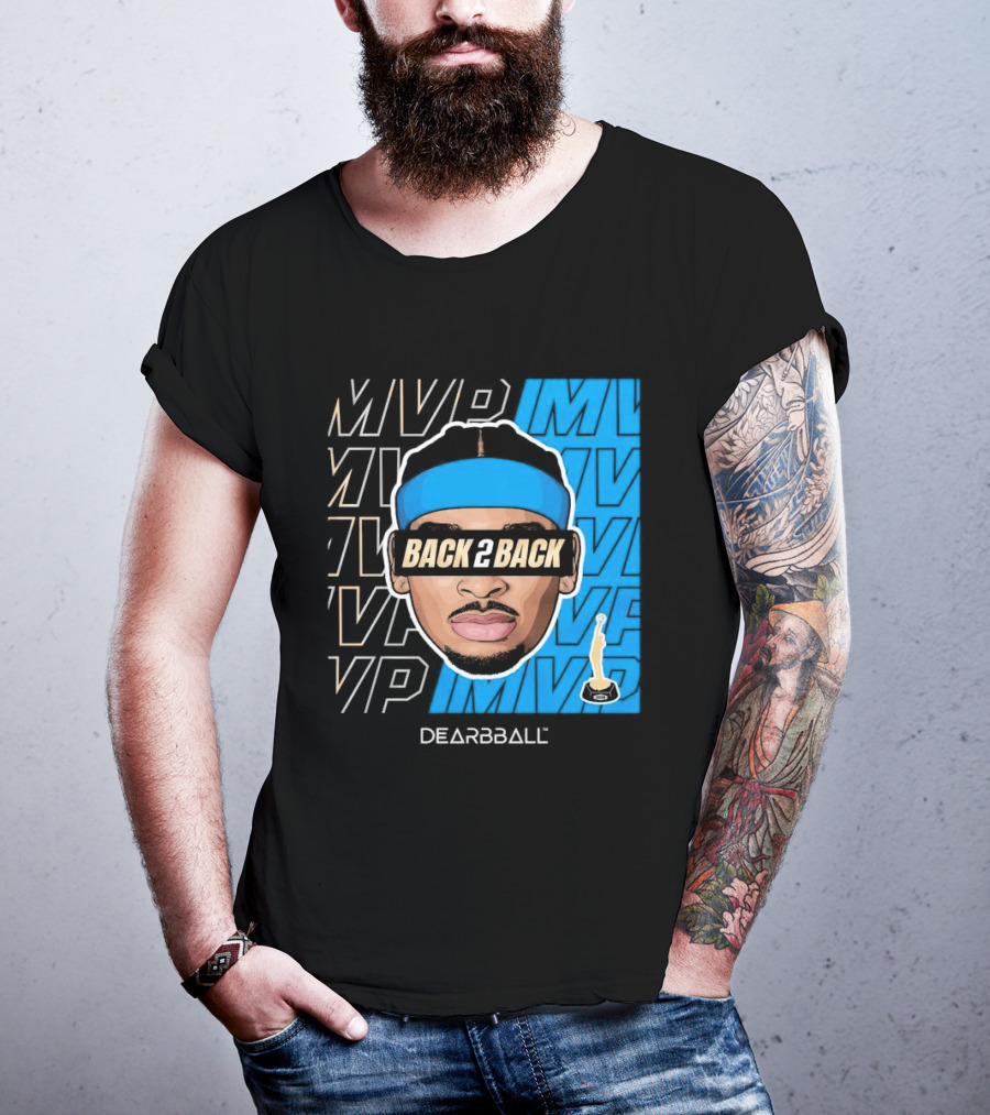 Dearbball Back 2 Back MVP Award Winner 2026 T-Shirt