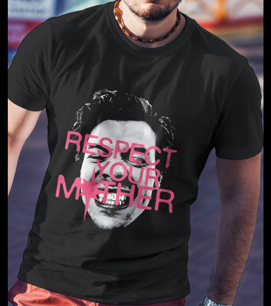 Respect Your Mother Big Head Harry T-Shirt