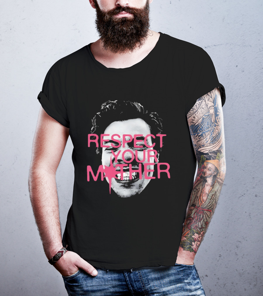 Respect Your Mother Big Head Harry T-Shirt