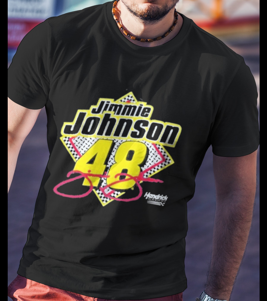 Hendrick Motorsports Jimmie Johnson 48 Racing Team NASCAR Fan T-Shirt
