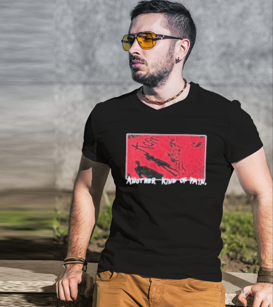 Korn Another Kind Of Pain Red T-Shirt