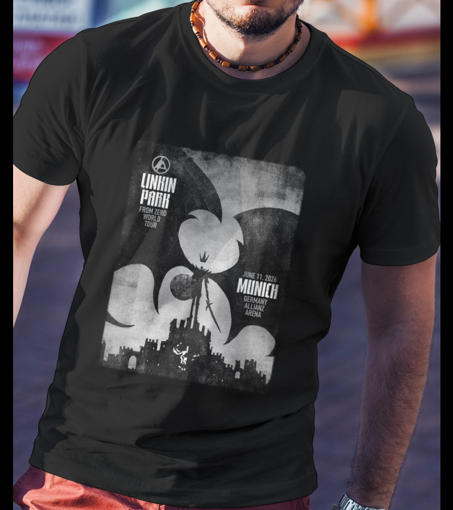 Linkin Park From Zero World Tour Allianz Arena Munich Germany June 11 2026 T-Shirt