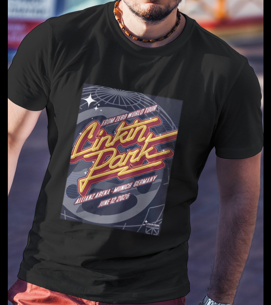 Linkin Park From Zero World Tour Allianz Arena Munich Germany June 12 2026 T-Shirt