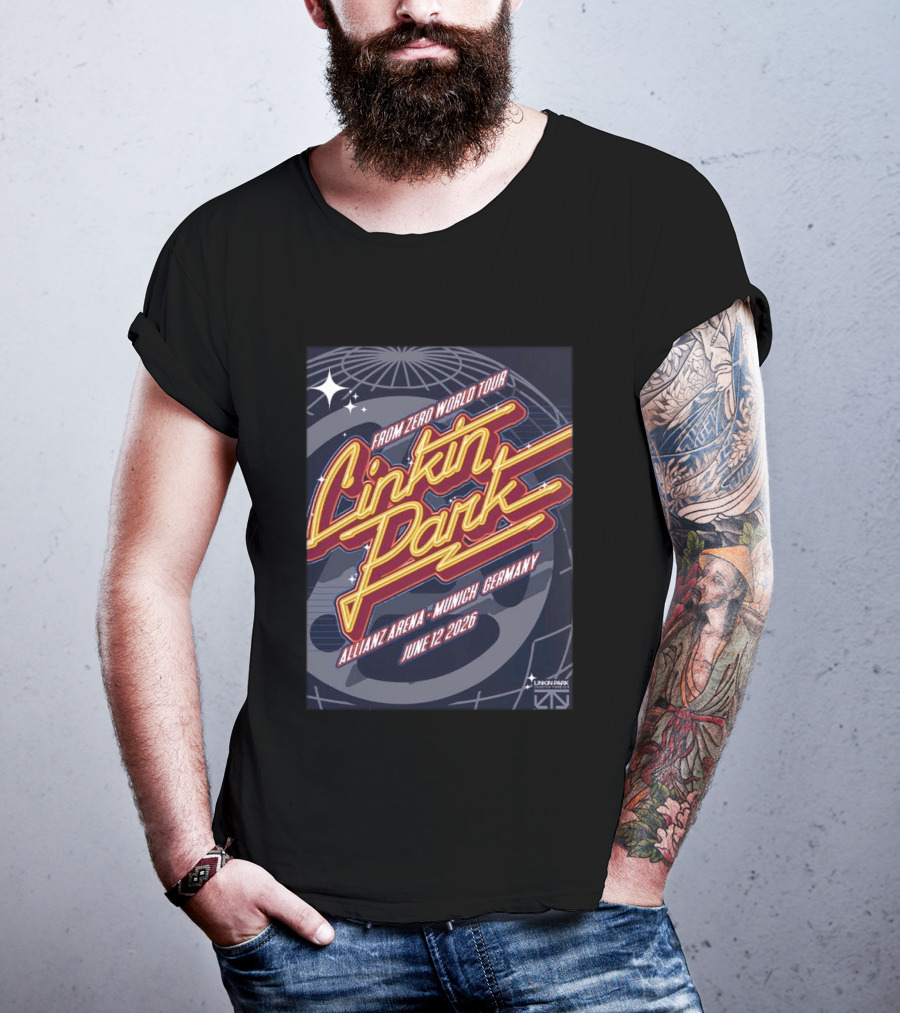 Linkin Park From Zero World Tour Allianz Arena Munich Germany June 12 2026 T-Shirt