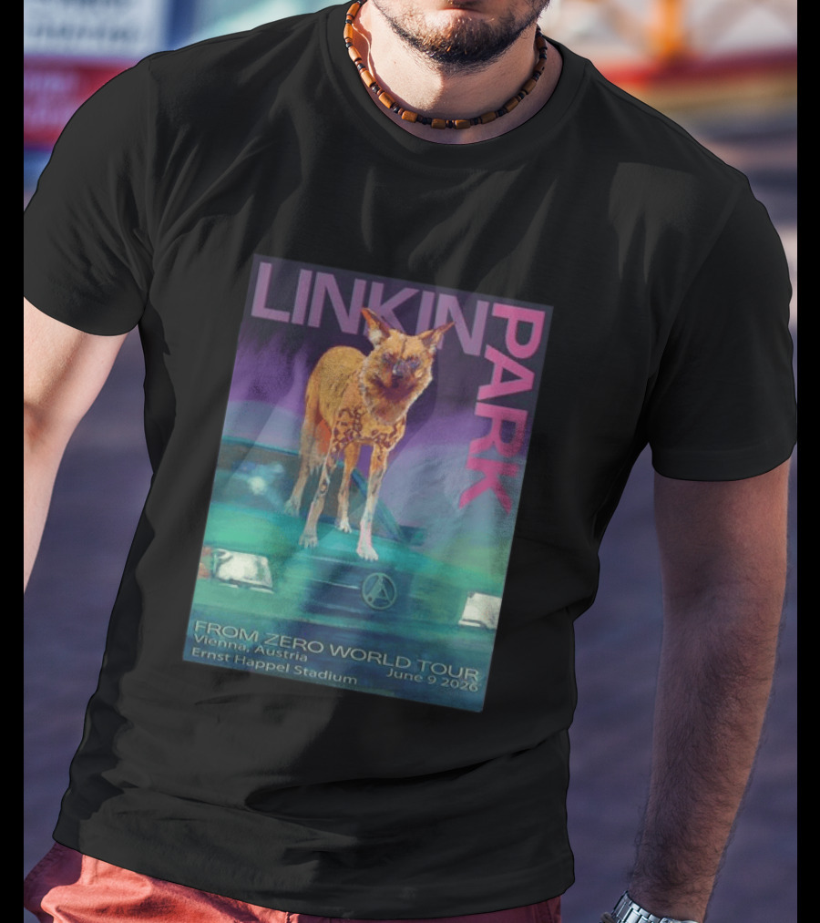 Linkin Park From Zero World Tour 2026 Vienna Austria June 9 Ernst Happel Stadium T-Shirt