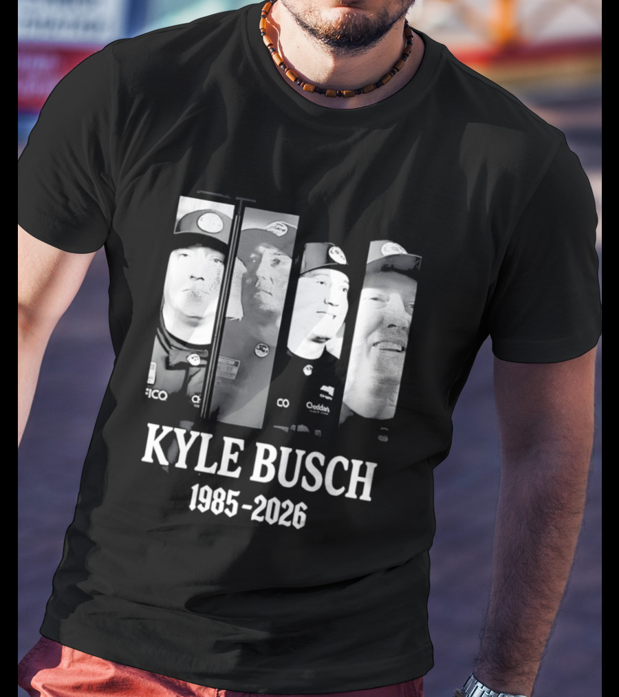 Kyle Busch 1985 2026 Racing T-Shirt