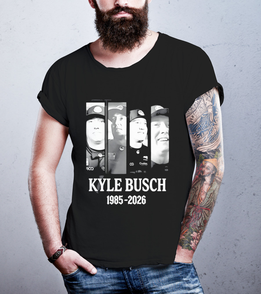 Kyle Busch 1985 2026 Racing T-Shirt