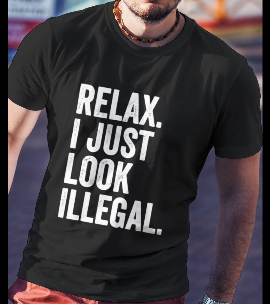 Ronald Acuna Jr Relax I Just Look Illegal 2026 T-Shirt