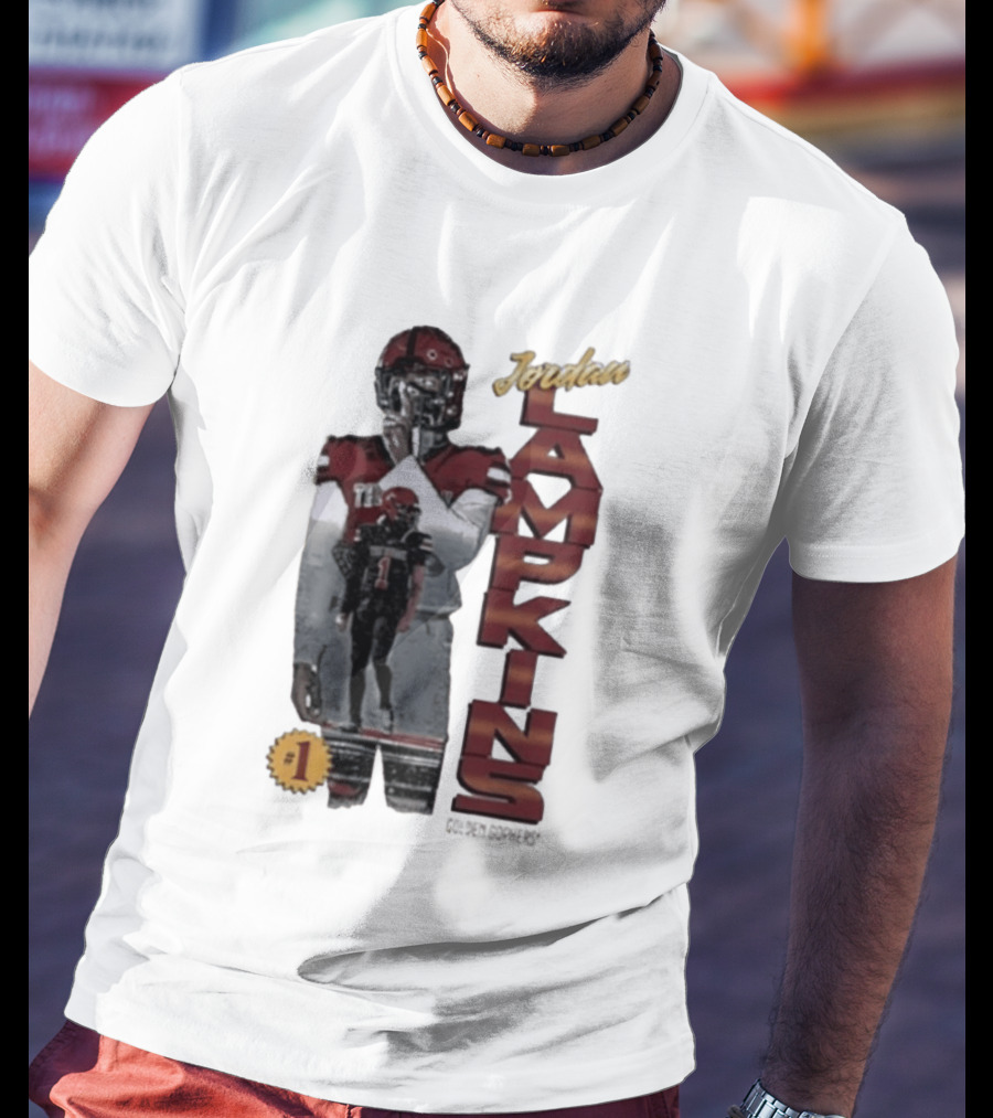 Jordan Lampkins 1 Minnesota Golden Gophers Football Player T-Shirt