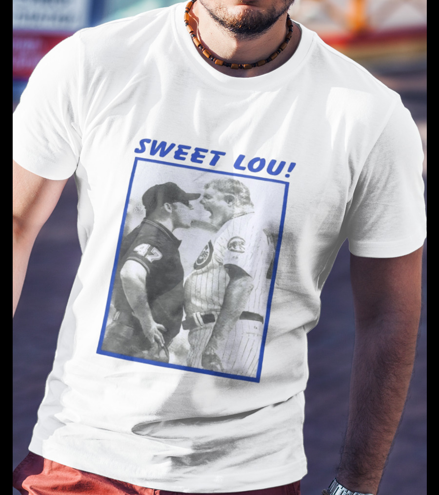 Sweet Lou Piniella Chicago Cubs MLB Umpire Confrontation T-Shirt